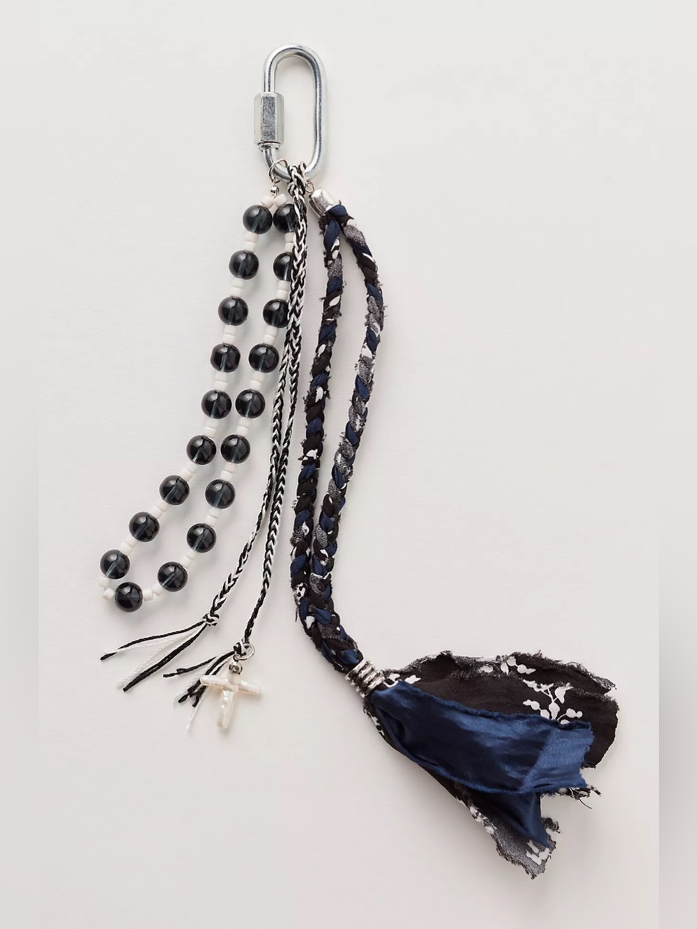 Free People Beaded Bandana Bag Charm🔥